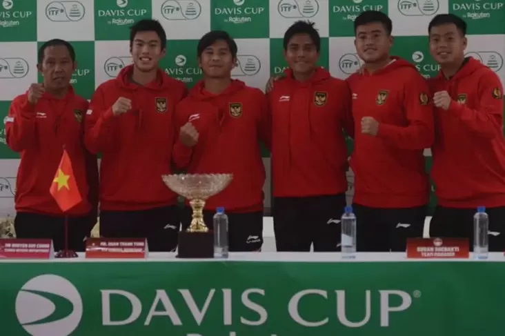 Hasil Piala Davis 2023: Indonesia vs Vietnam Sementara 1-1