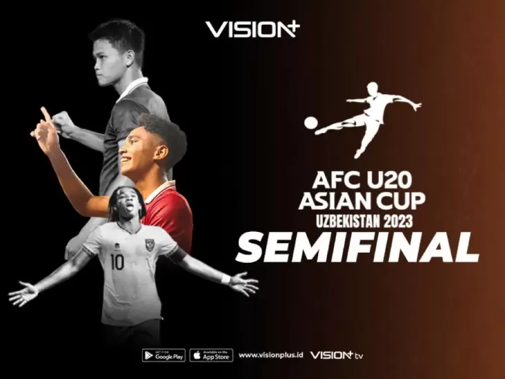 Jadwal Semifinal AFC U-20 Asian Cup, Saksikan Keseruannya di Vision+!