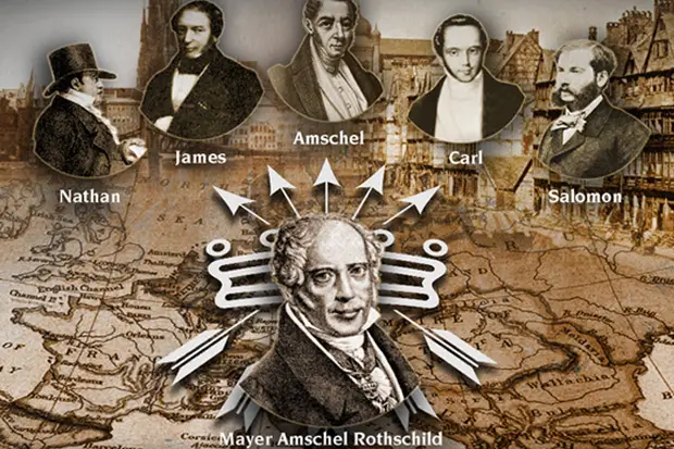 Konspirasi Yahudi Internasional: Rothschild, Tameng Merah Berasal dari Jerman
